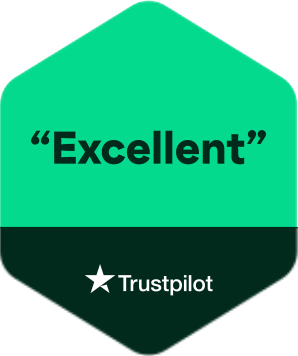 Trustpilot rated excellent badge